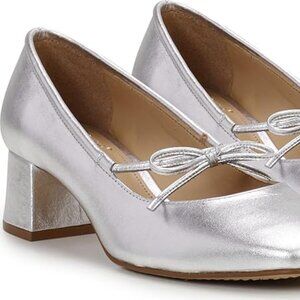 Vince Camuto Women's Charley Racer Pump, Silver, 6